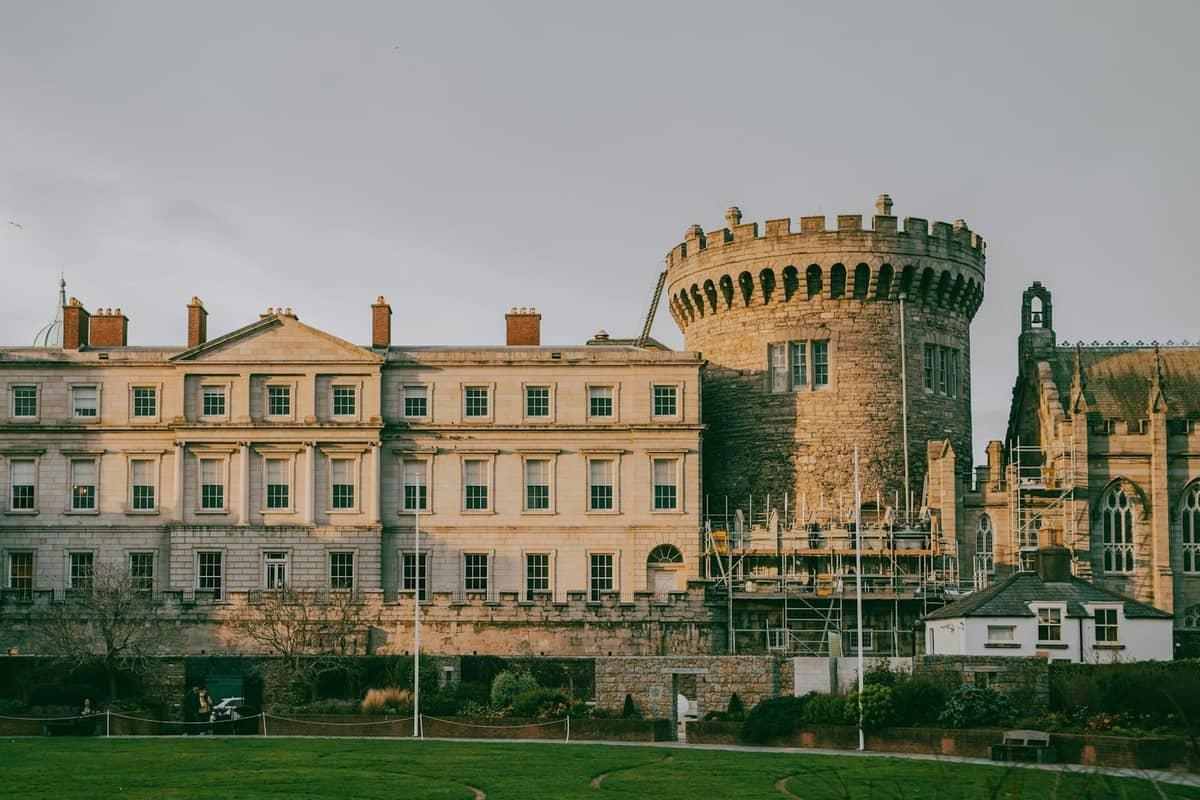 dublin castle interni sala banchetti